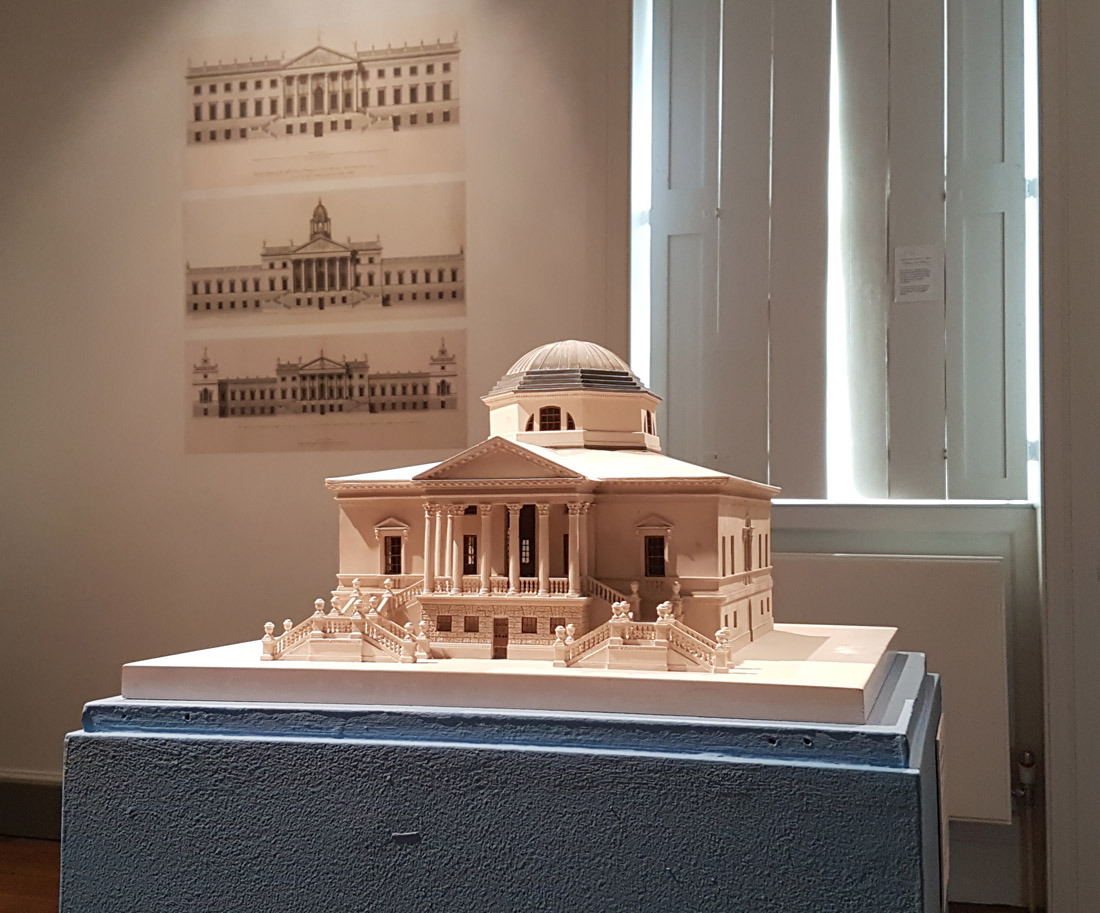 Purchase Chiswick House, London, England handmade in plaster by Timothy Richards.